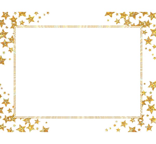 Geographics Foil Certificates, 8-1/2" x 11", Gold Star, Pack Of 25 Certificates