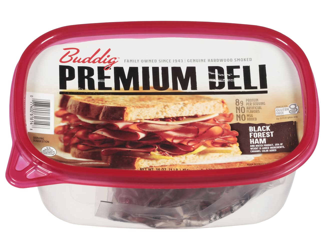 Buddig Premium Deli Black Forest Ham (16 oz)