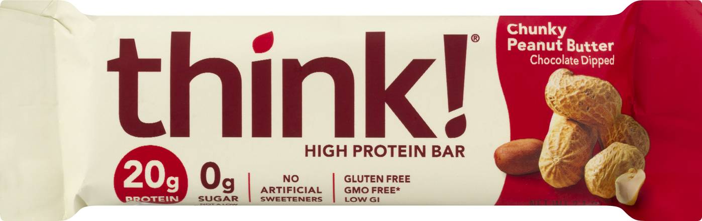 Think! Chunky Peanut Butter Protein Bar (2.1 oz)