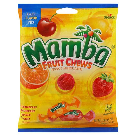 Mamba Variety Fruit Flavor Mix Chews