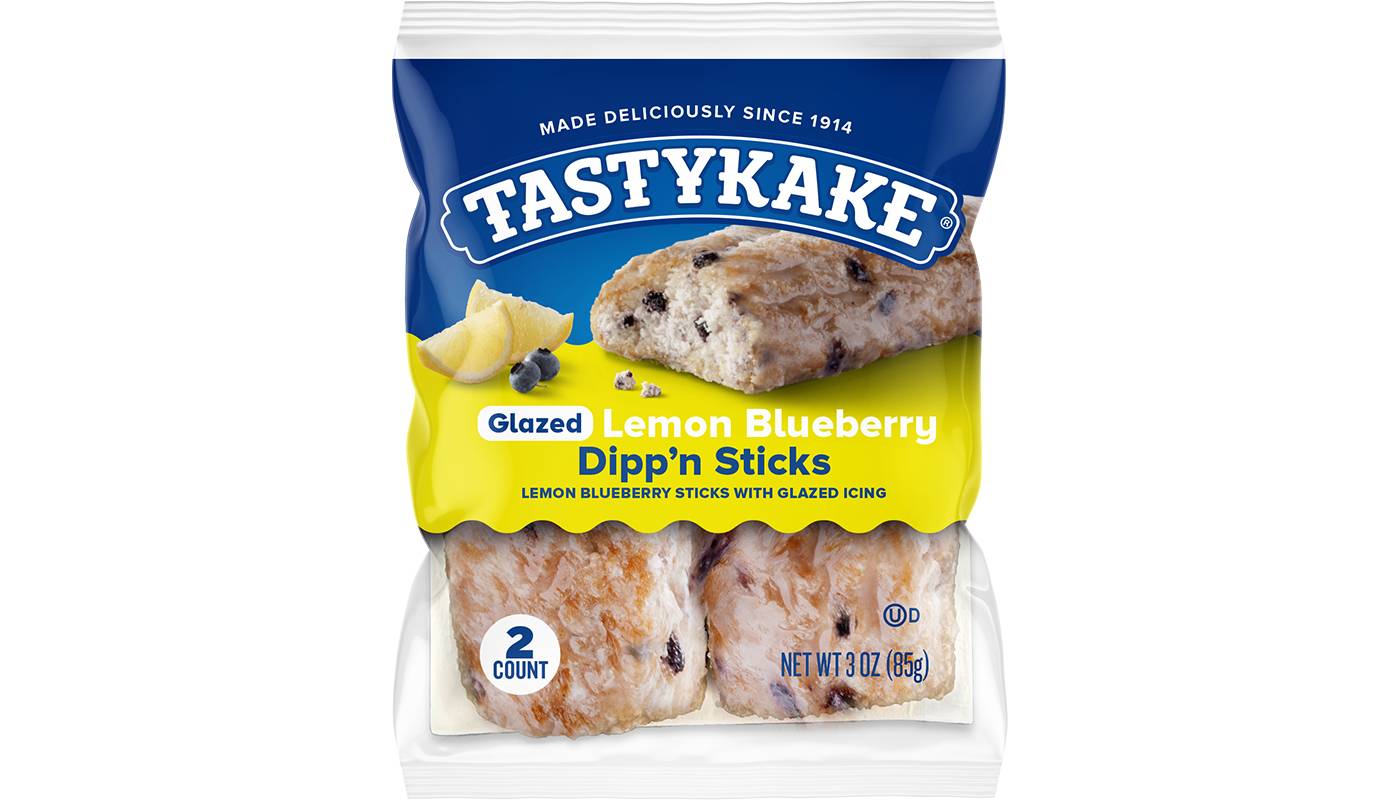 Tastykake Glazed Lemon DippN Sticks 2.75oz