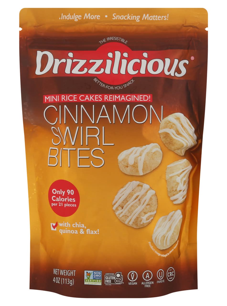 Drizzilicious Bites, Cinnamon Swirl