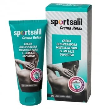 Crema recuperadora muscular para el masaje deportivo Sportsalil 100 ml.