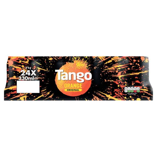 Tango Original Orange Soft Drink (24 ct, 330 ml)