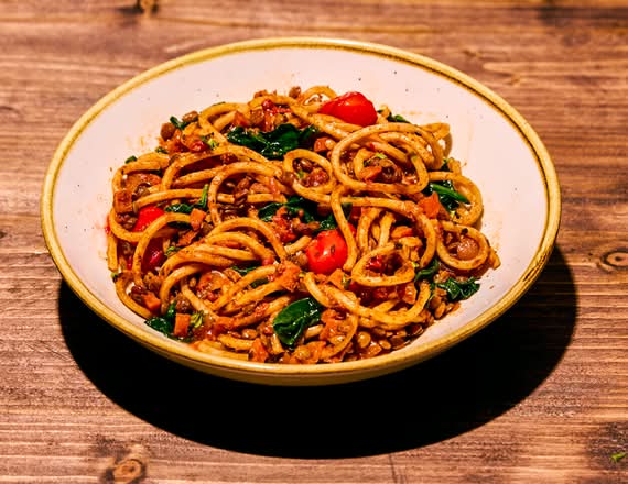 Kids Spaghetti Lentil Ragu