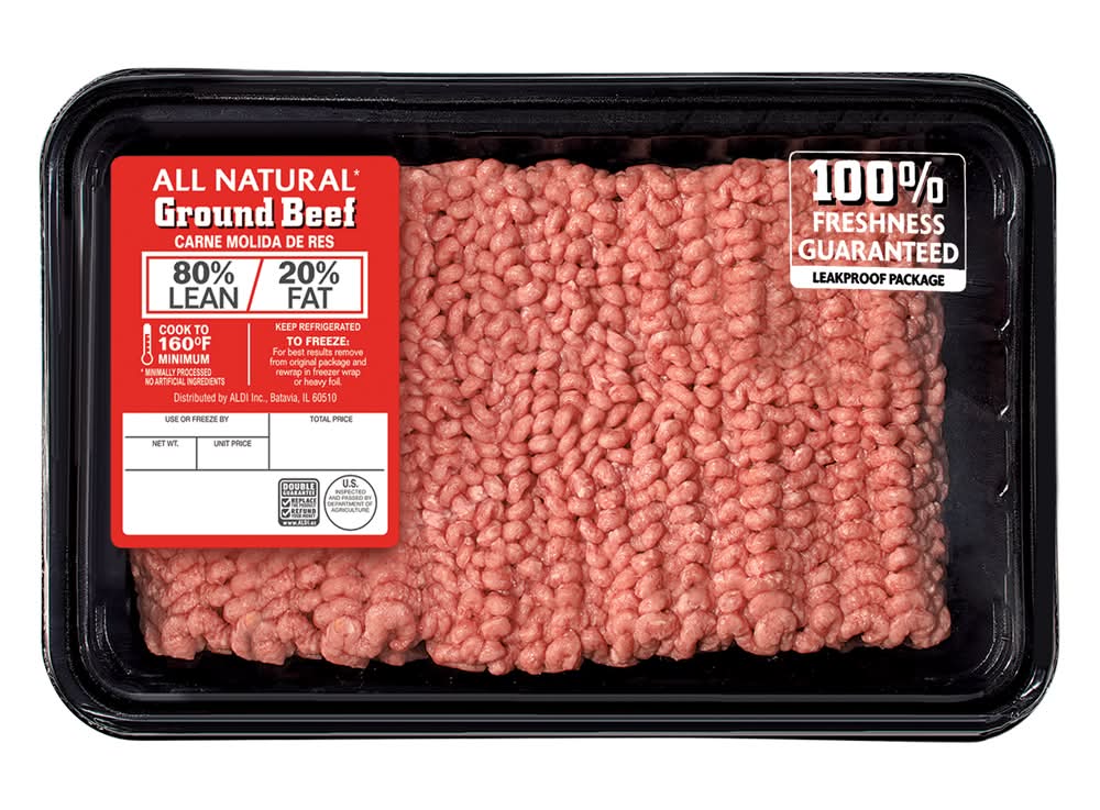 80% Lean Ground Beef