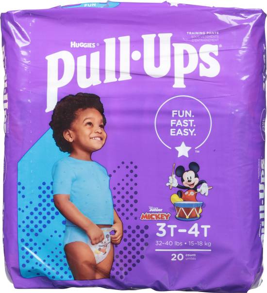 Pull-Ups Disney Junior Mickey Training Pants 3t-4t (20ct)