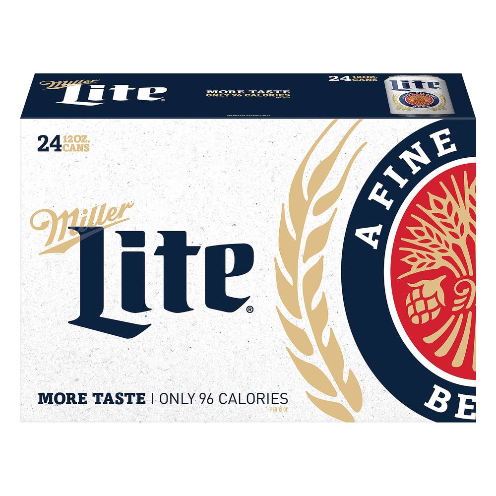 Miller Lite a Fine Beer (24 ct, 11.5 fl oz)