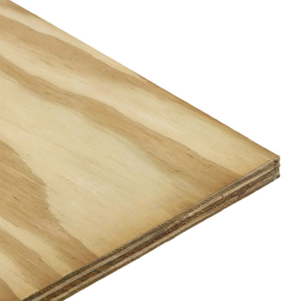 Prowood 3/4 In. X 2 Ft. X 4 Ft. Pressure-Treated Pine Plywood Project Panel