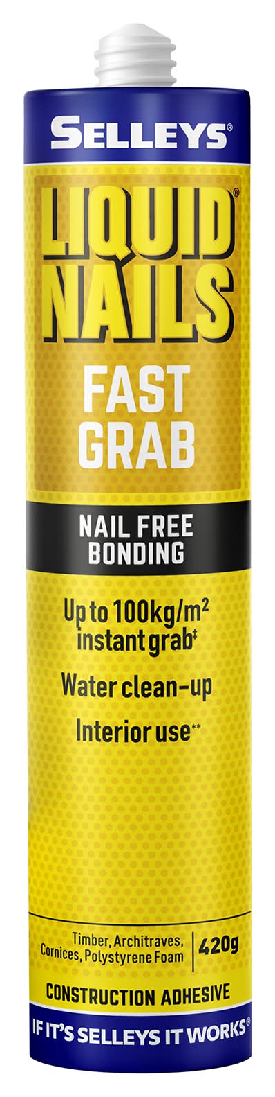 Selleys Liquid Nails Fast Adhesive (420g)