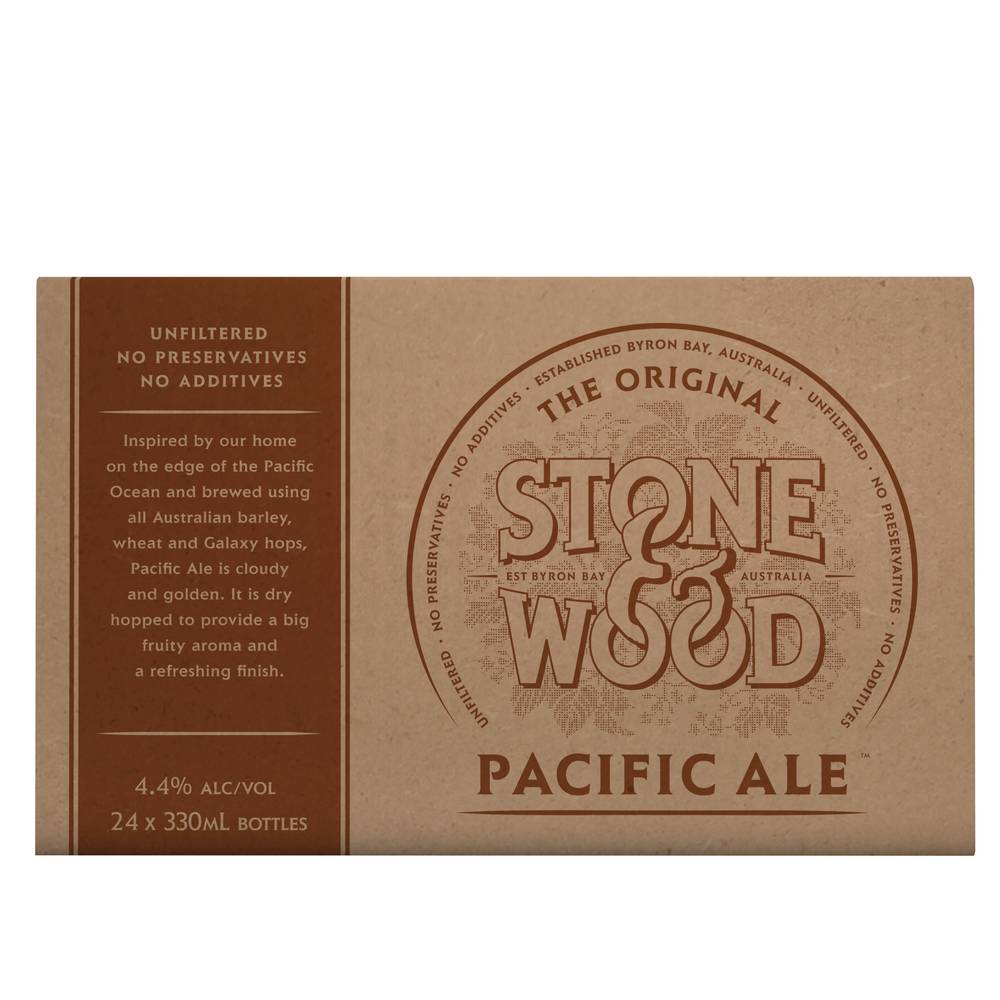 Stone & Wood Pacific Ale Bottle 330mL X carton 24