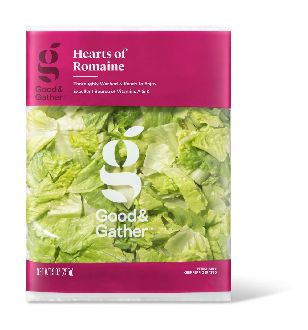 Good & Gather Hearts Of Romaine Lettuce (9 oz)