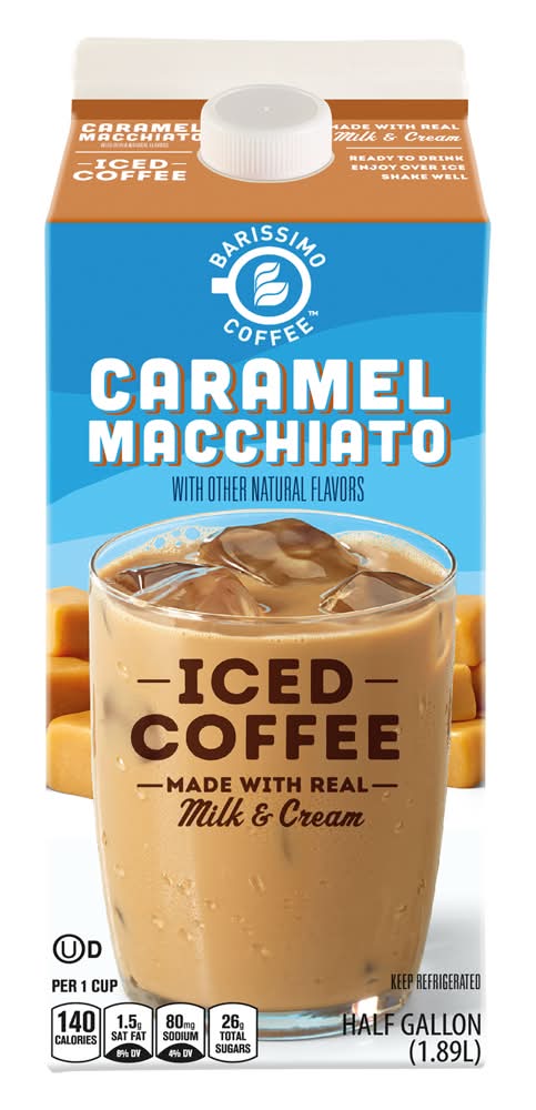Barissimo Iced Coffee, Caramel Macchiato (64 fl oz)