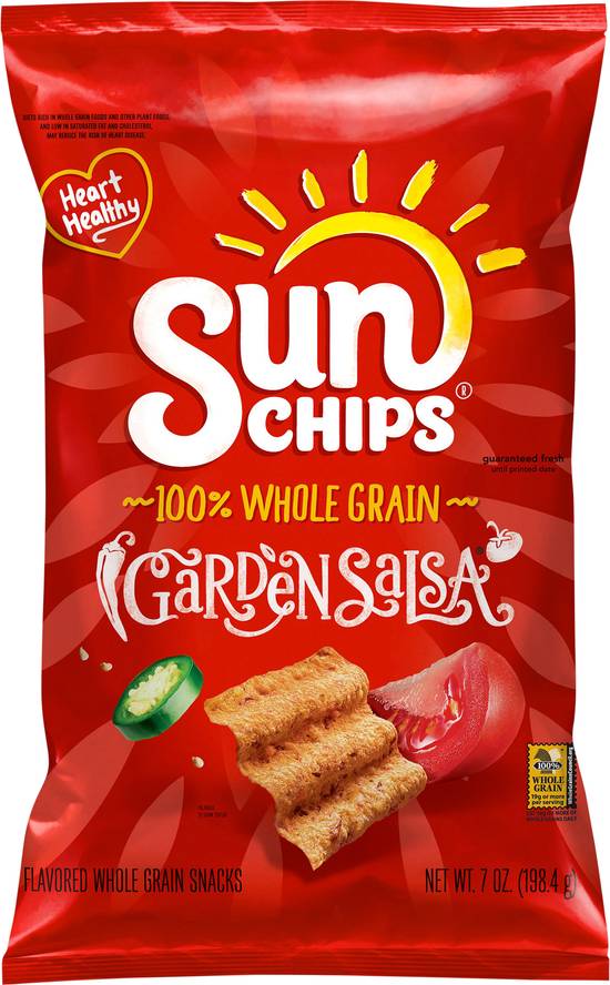 Sun Chips Garden Salsa Whole Grain Snacks