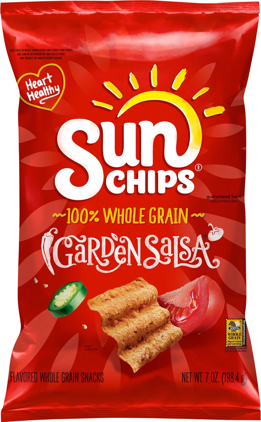 Sun Chips 100% Whole Grain Snacks, Garden Salsa (7 oz)