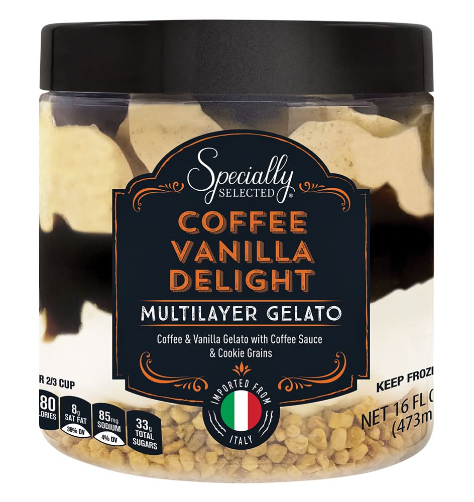 Specially Selected Coffee Vanilla Delight Gelato