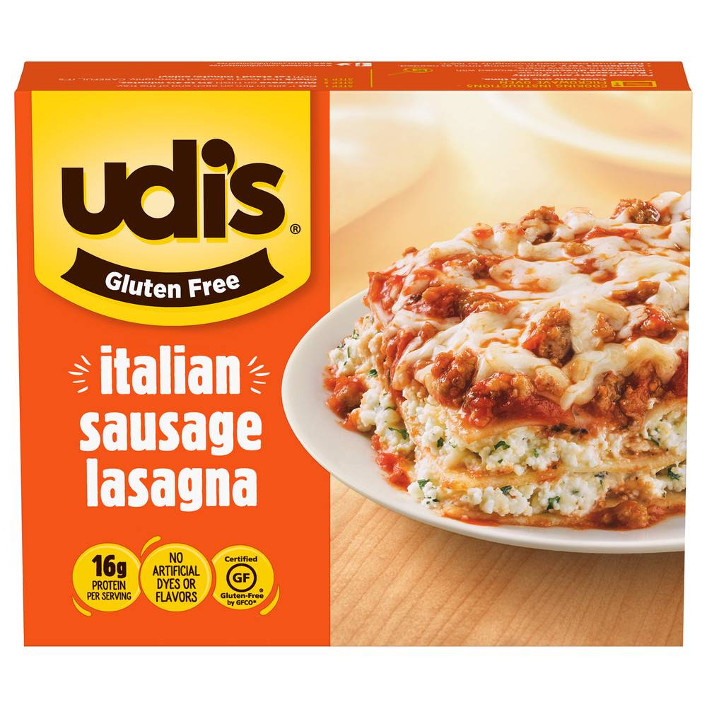 Udi's Gluten Free Italian Sausage Lasagna (8 oz)