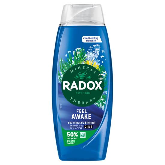 Radox Mineral Therapy 2-in-1 Body Wash & Shampoo Feel Awake
