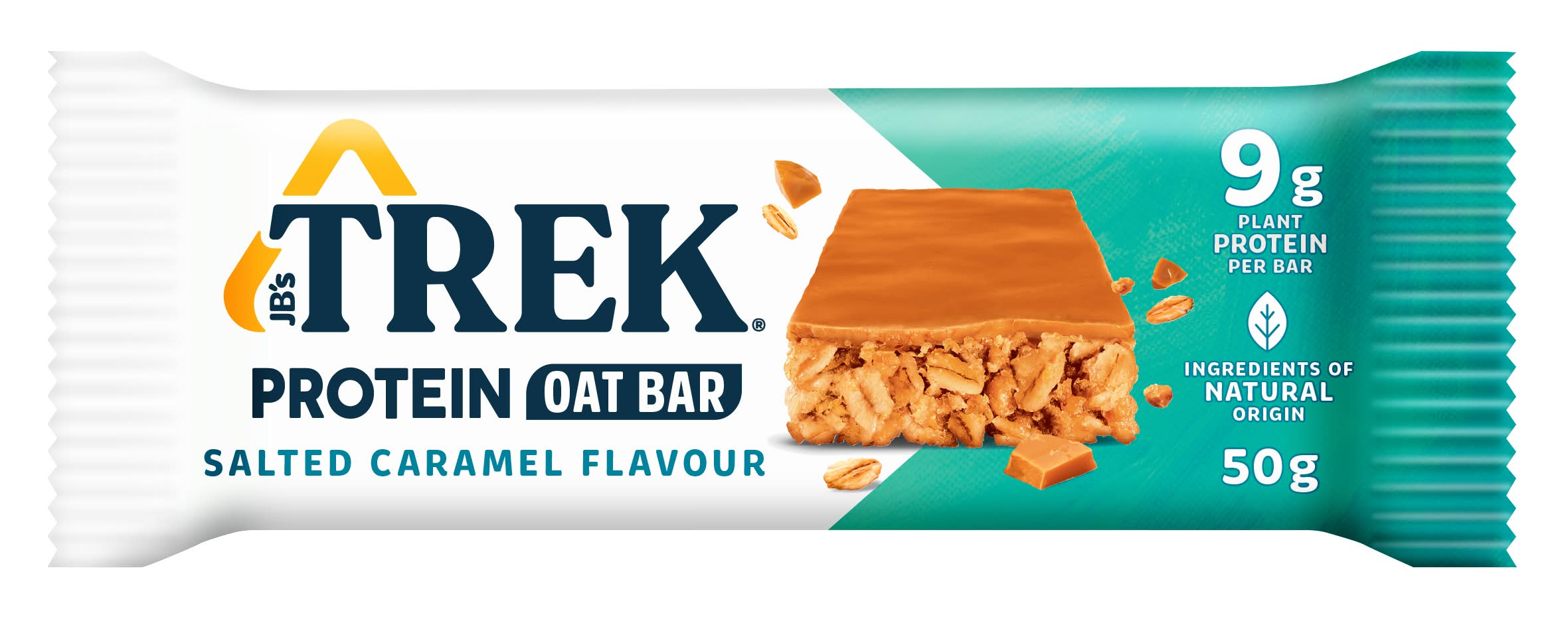 TREK Jb's Protein Oat Bar, Salted Caramel (50g)