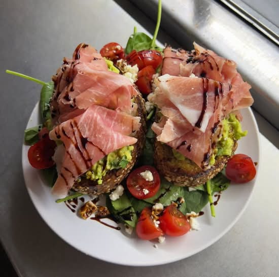 Avocado Toast & Prosciutto