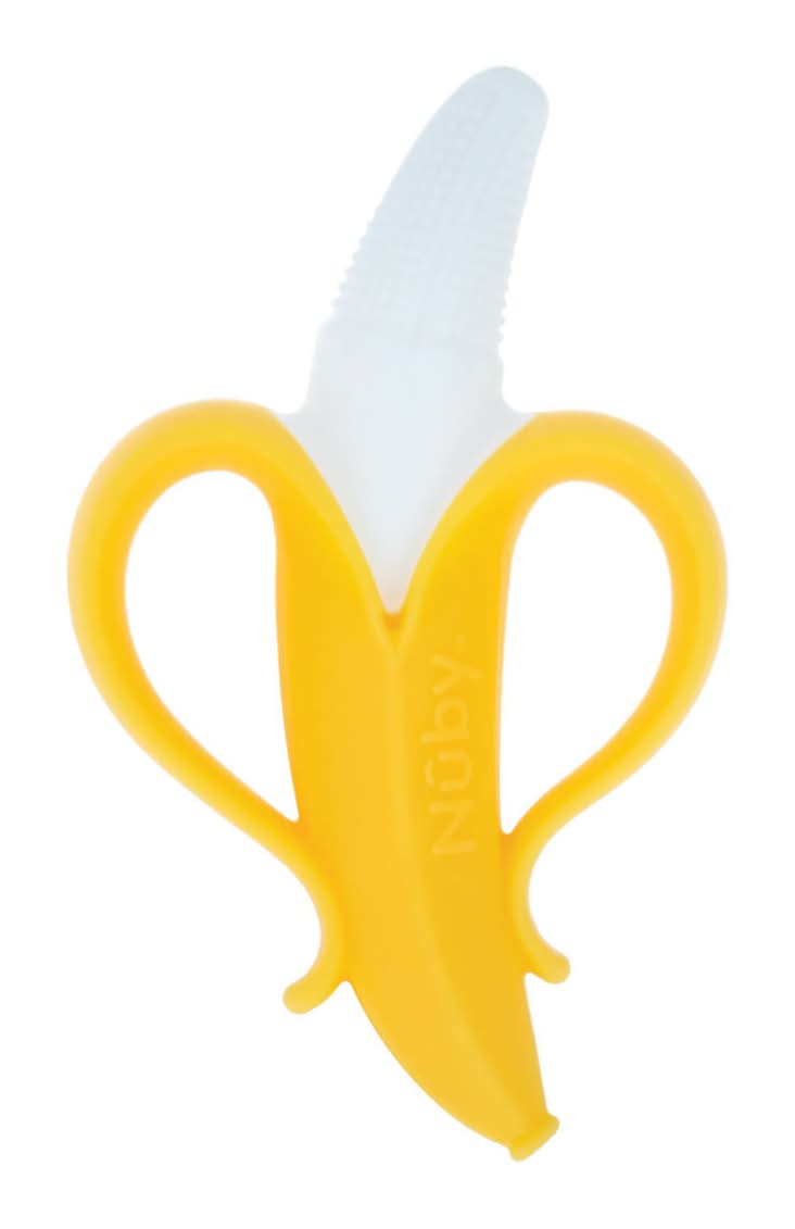 Nuby Nananubs Banana Massaging Toothbrush 1 Ct