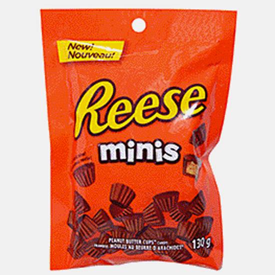 Reese Reese Minis Bite Size Peanut Butter Cups (130g/104g)