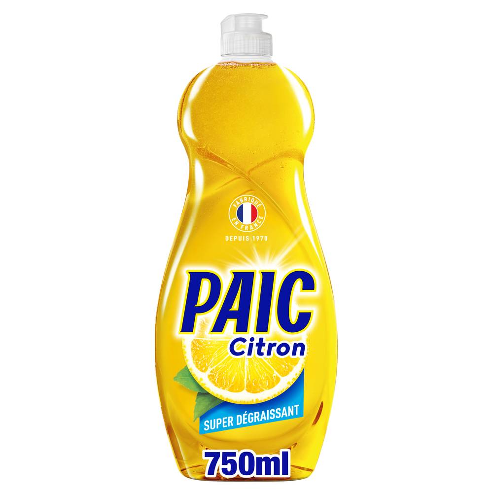 PAIC - Liquide vaiselle citron