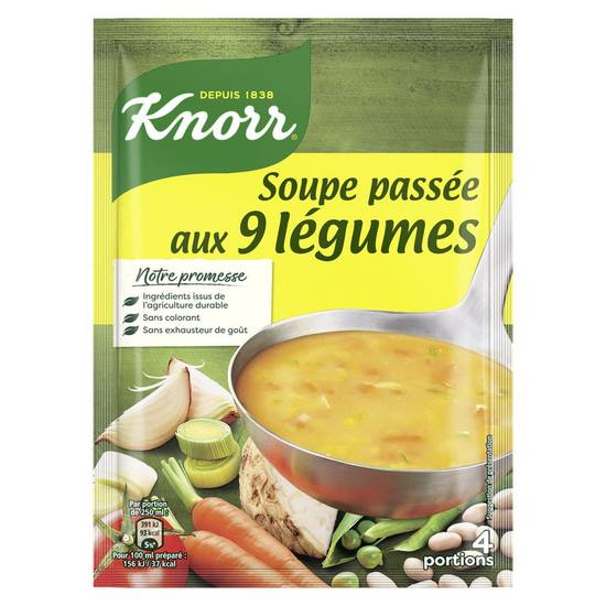 Soupe aux 9 légumes Knorr 105g