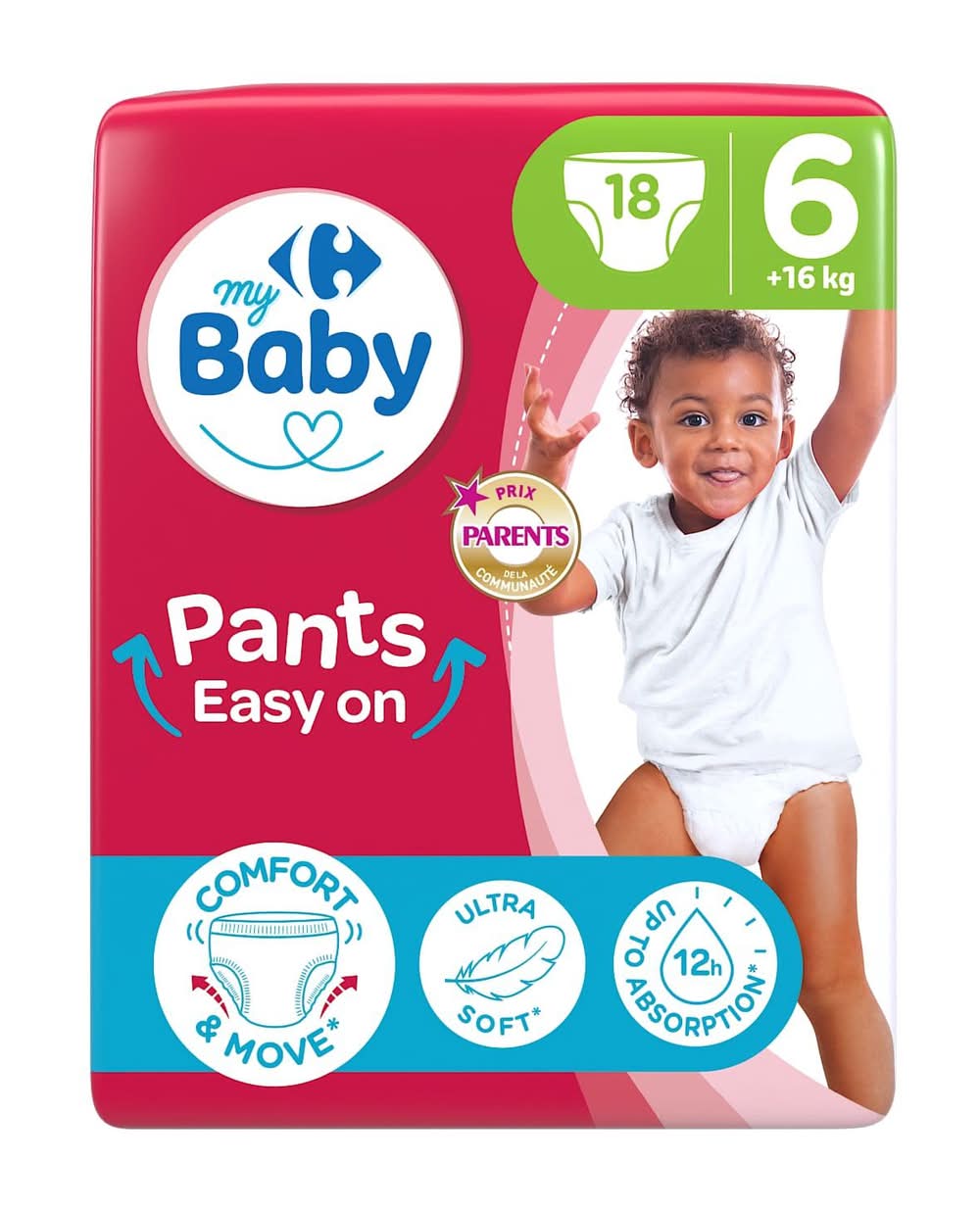 Carrefour Baby - Couches culottes 16+ kg, Étape 6 (18)