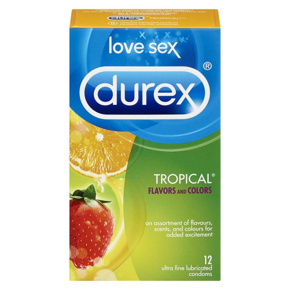 Durex Tropical Flavours Condoms (3 g)