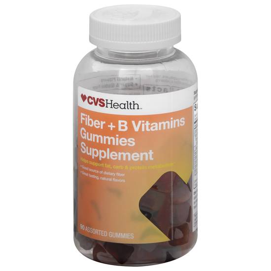 Cvs Health Fiber + B Vitamins Gummies (90 ct)