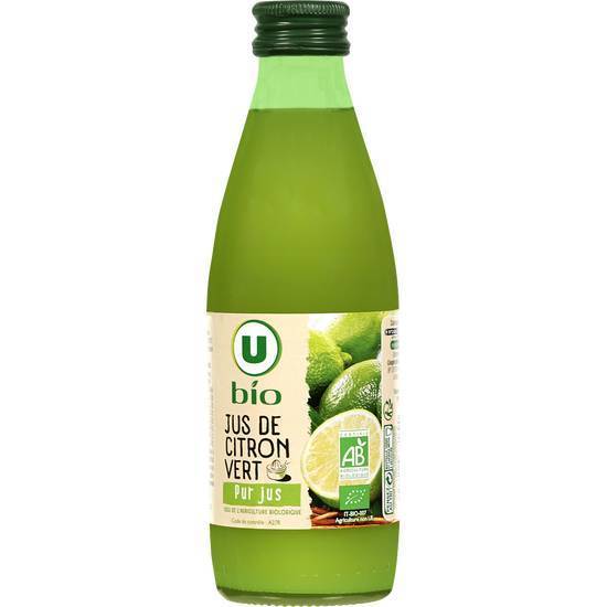 U Bio - Pur jus, citron vert (250ml)