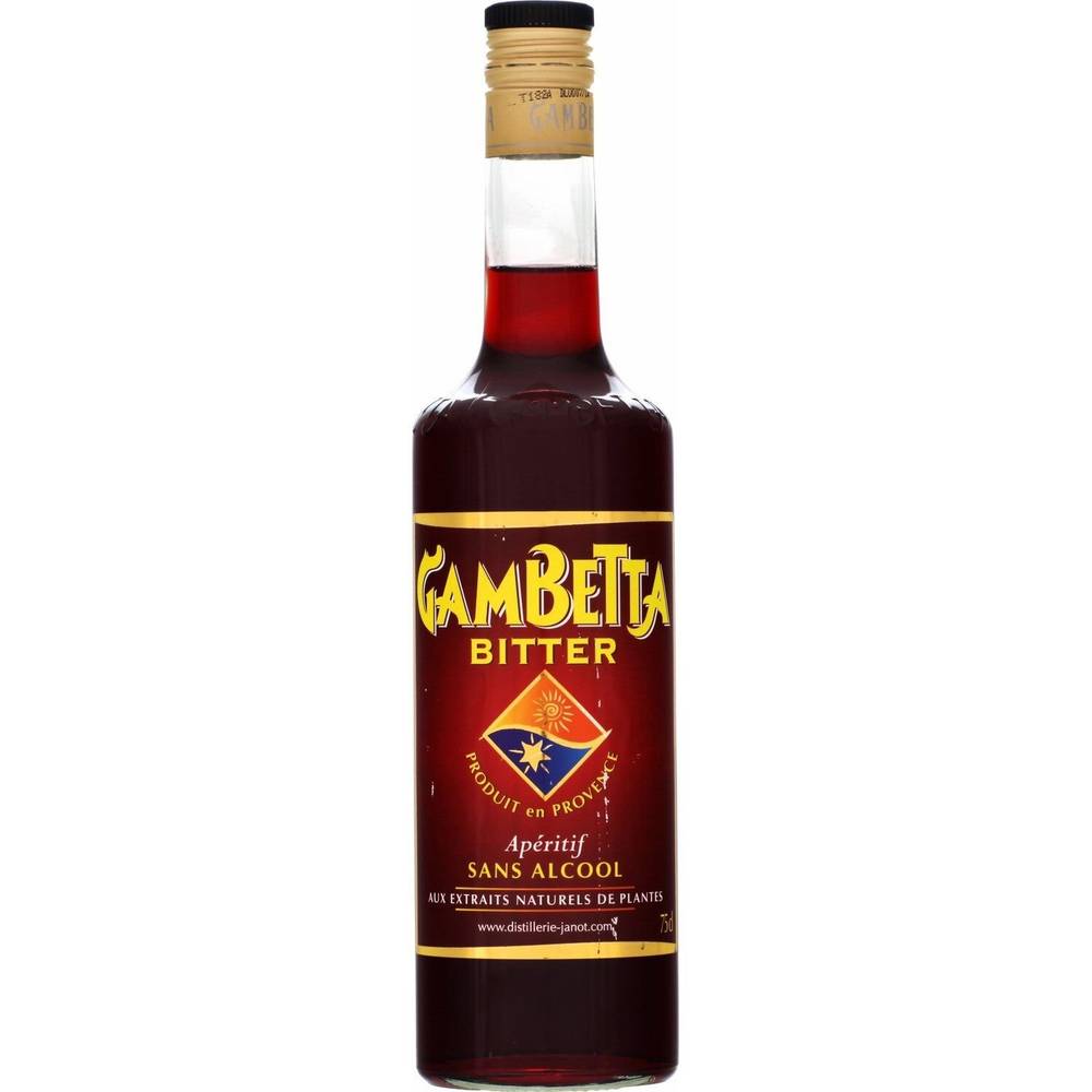 Gambetta - Apéritif bitter sans alcool (750 ml)
