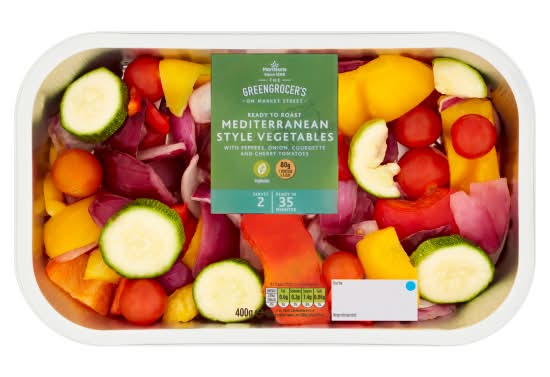 Morrisons The Greengrocer's on Market Street Mediterranean Style Vegetables (400g)