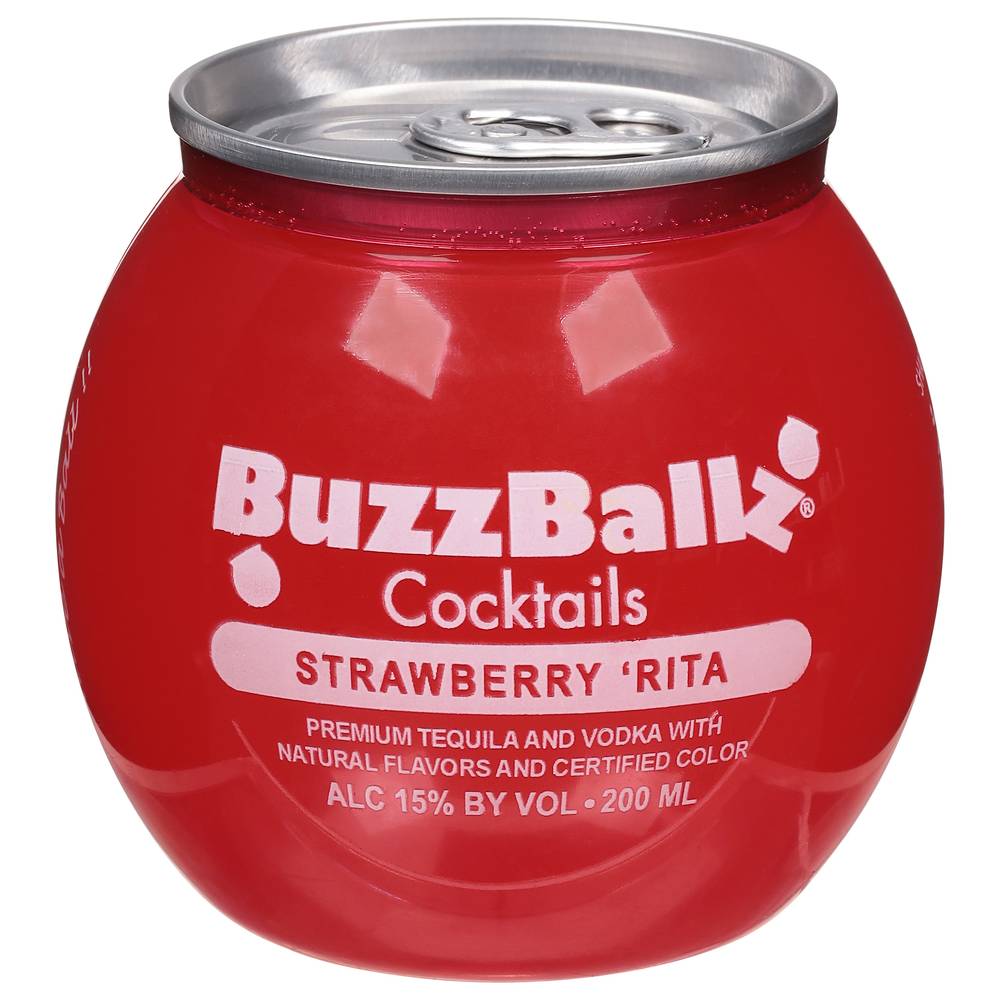 BuzzBallz Strawberry Rita Premium Cocktail (6.76 fl oz)