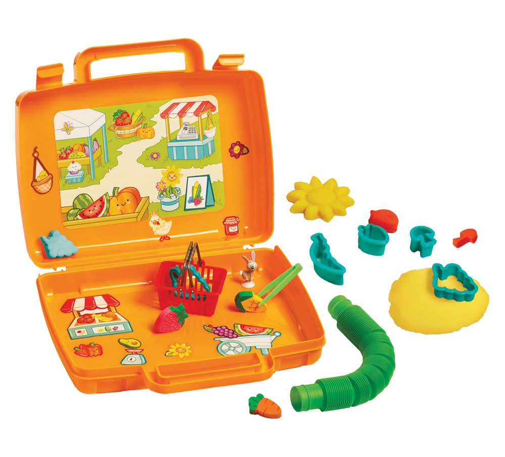 Creativity for Kids Sensory on the Go Farmer's Market Play Kit 3y+