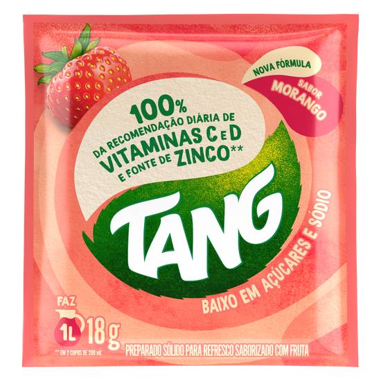 Tang refresco em pó sabor morango (18 g)