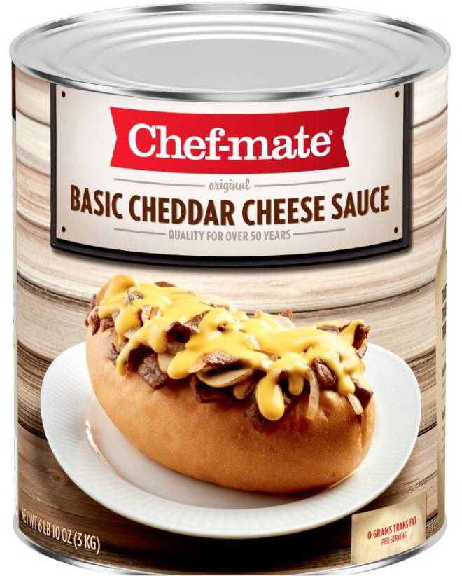 Chef-mate Cheddar Cheese Sauce - #10 Can