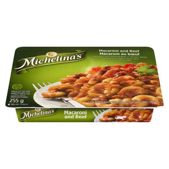Michelina original macaroni au bœuf surgelées (255 g) - macaroni & beef (255 g)