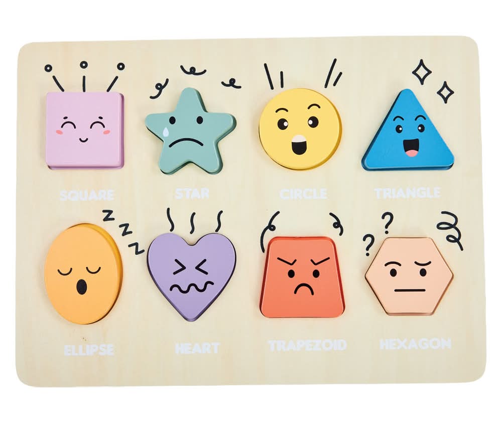 Little Town Emotions Lift and Learn Puzzle