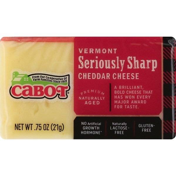 Cabot Seriously Sharp Cheddar Cheese (75 oz)