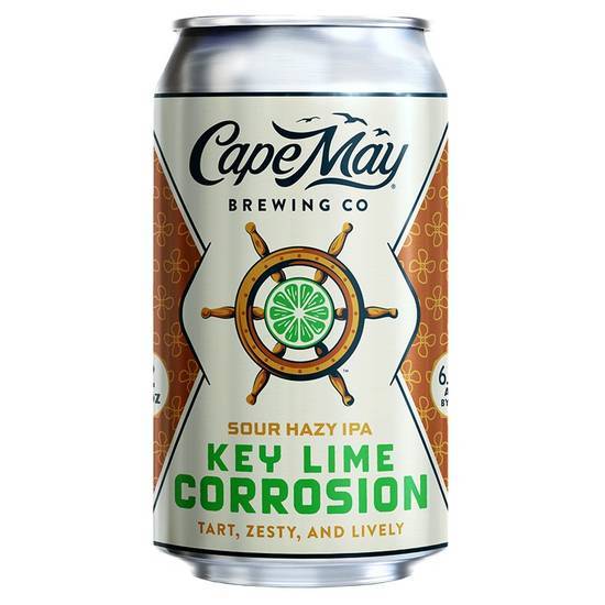 Cape May Brewing Co., Key Lime Corrosion (sour hazy ipa) (6x 12oz cans)