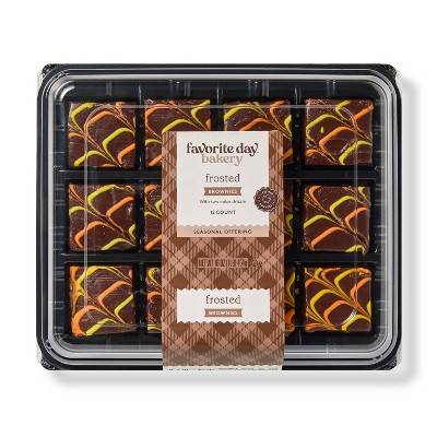 Favorite Day Fall Brownie Platter (16 oz, 12 ct)