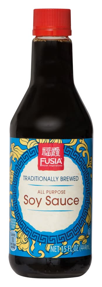 Fusia Traditionally Brewed All Purpose Soy Sauce (15 fl oz)