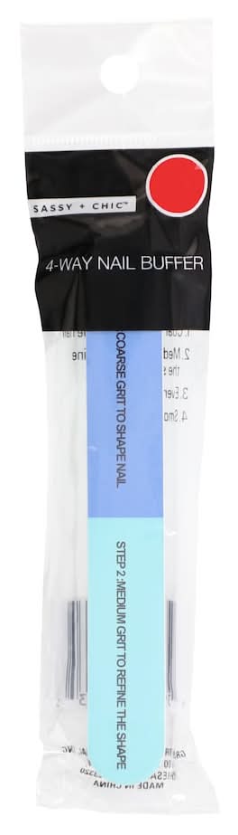 Sassy+Chic 4-Way Nail Buffers