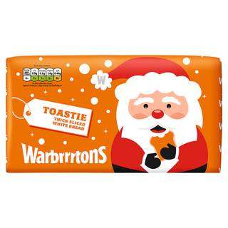 Warburtons Toastie Soft Thick White Bread (800g)