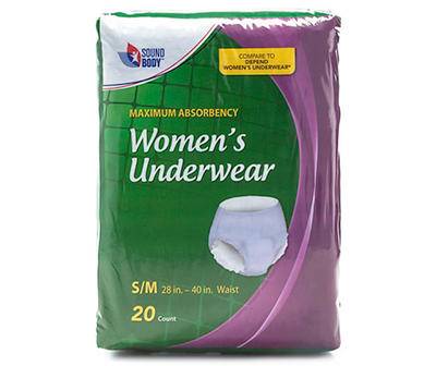 Sound Body Women's Protective Underwear ( small/medium)