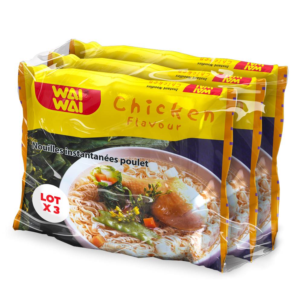 Wai Wai - Nouilles instantanées ( poulet)