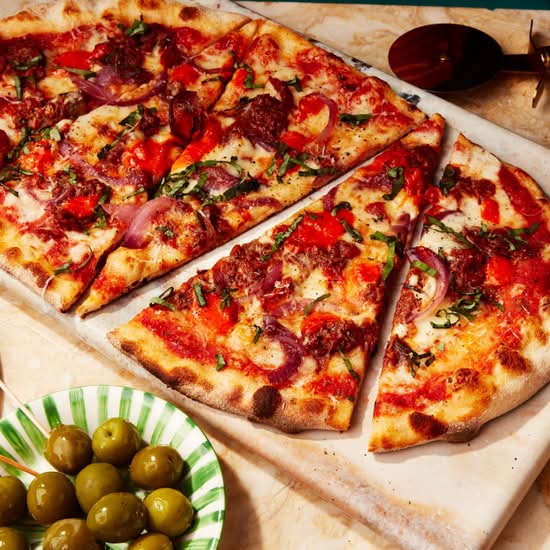 Smoky Beef Prima Pizza