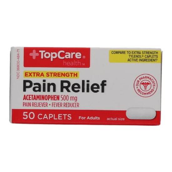 Topcare Pain Relief Asprin (50 caplets)